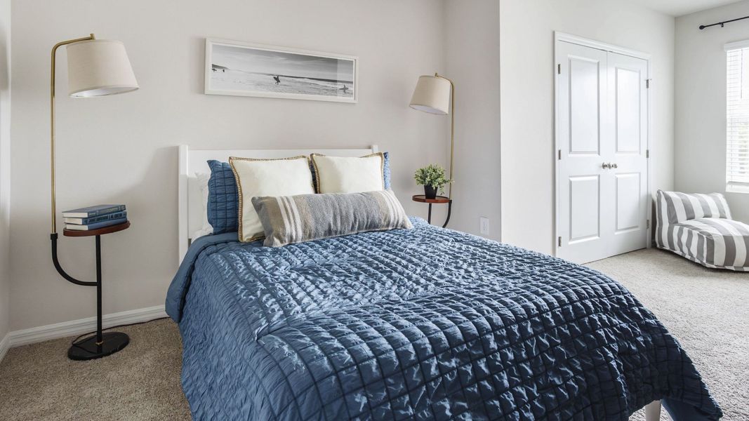 Furnished interior in a model home at Village Oaks in Clearwater (Image 16).