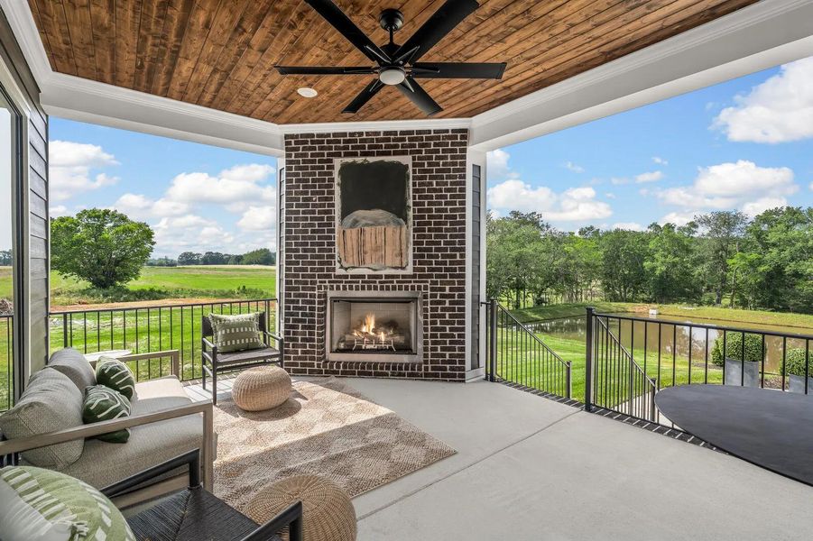 Monroe Outdoor Living Area