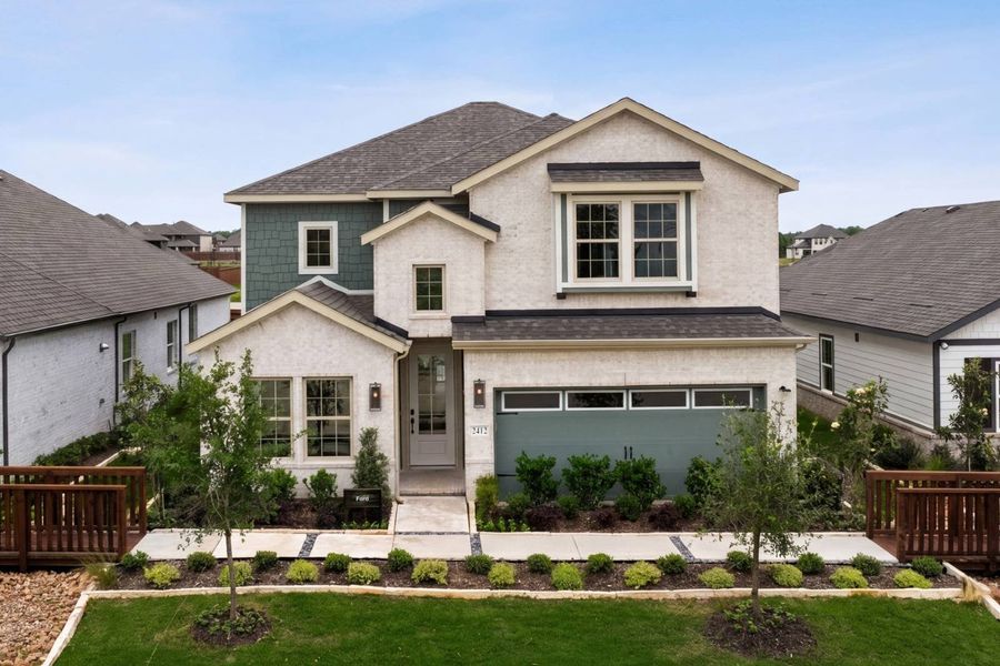 Front exterior of a home in the Brookfield community, located in Melissa, TX (Image 3).