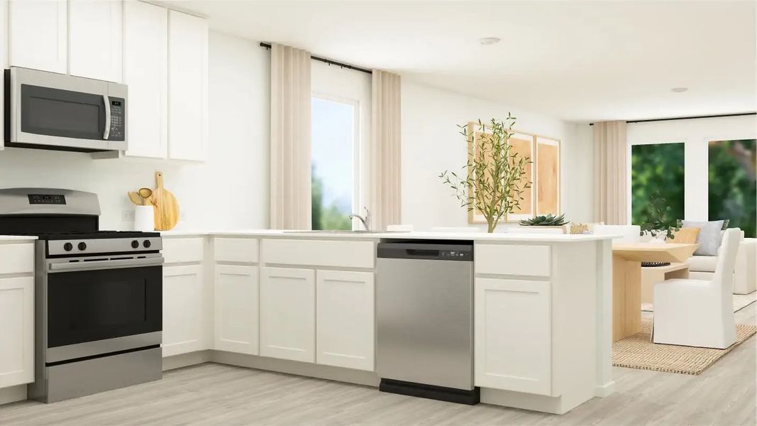 Furnished interior in a model home at Brookshire in Florence (Image 23).
