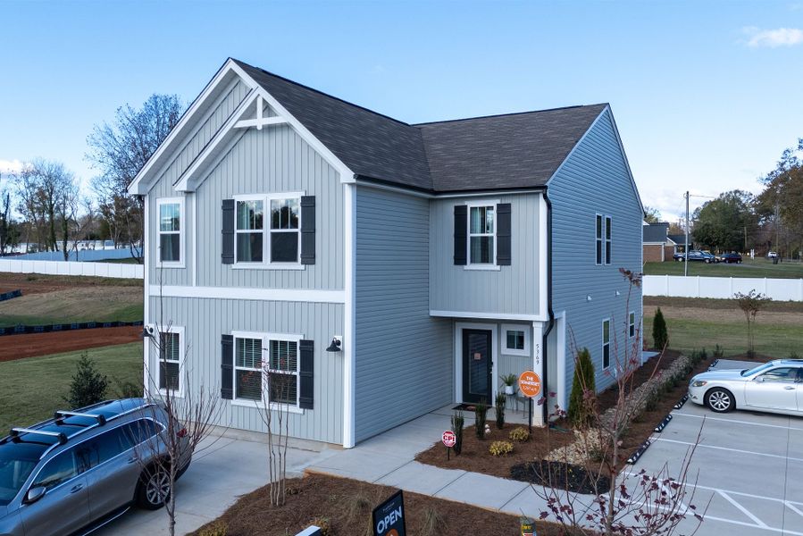 Front exterior of a home in the Murray Heights community, located in Winston-Salem, NC (Image 8).
