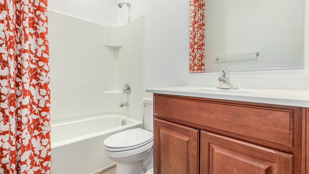 Furnished interior in a model home at Redford Estates in Tucson (Image 29). Furnished interior in a model home at Redford Estates in Tucson (Image 29).