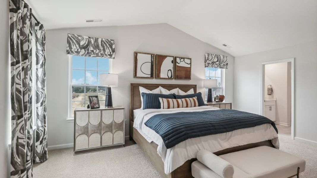 Furnished interior in a model home at Collinswood in Aberdeen (Image 5).