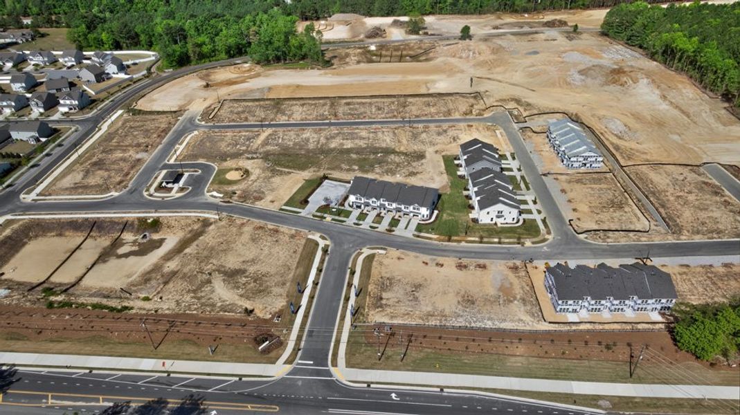 Site preparation and early development at Chapel Townes in Raleigh, NC (Image 36). Site preparation and early development at Chapel Townes in Raleigh, NC (Image 36).
