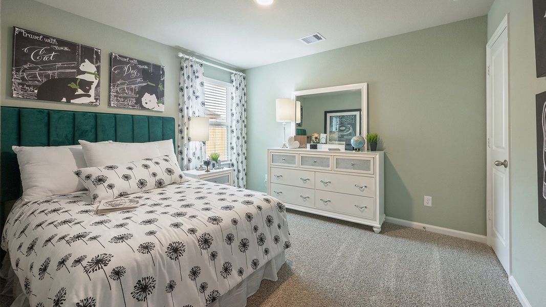 Furnished interior in a model home at Pleasant Hill in Bryan (Image 19).