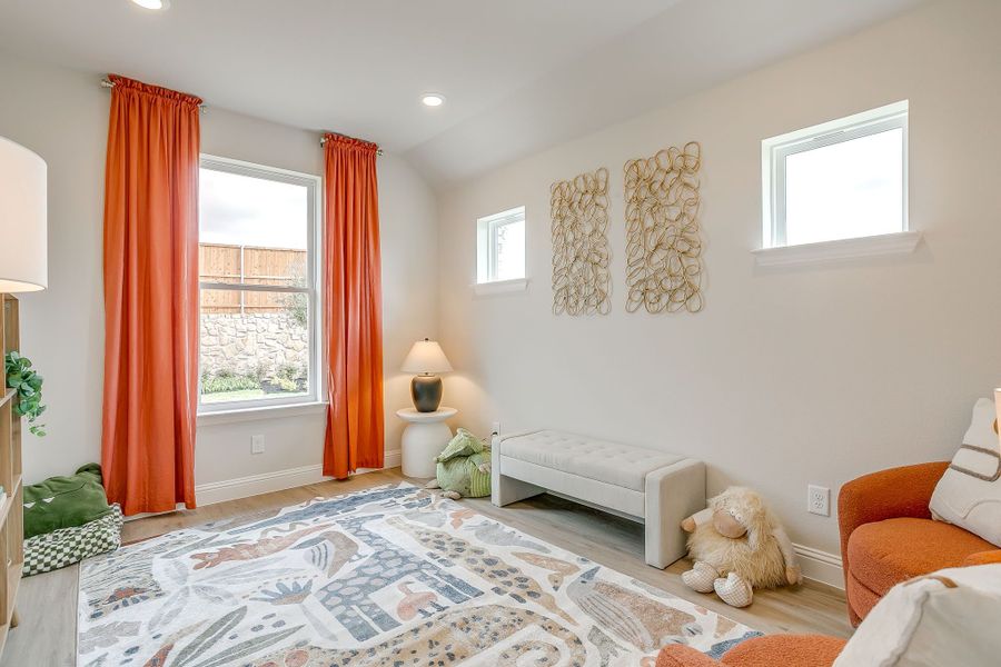 Furnished interior in a model home at Creekside in Royse City (Image 69).