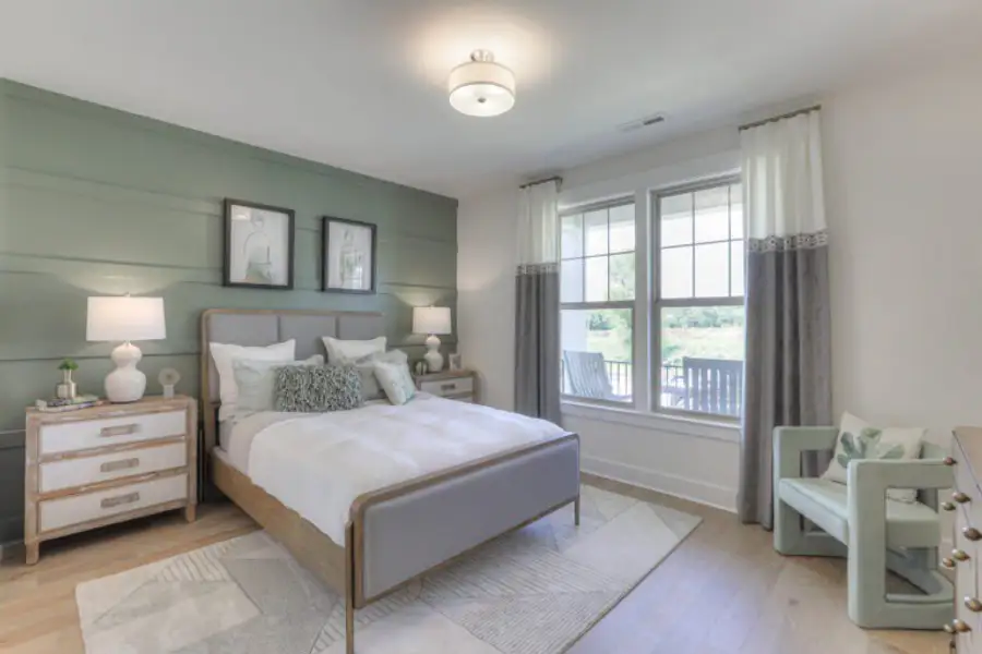 Furnished interior in a model home at Laurel Park in Hendersonville (Image 7).