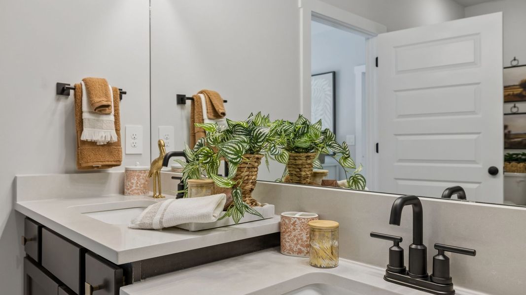Furnished interior in a model home at Reserve at Hickory Ridge in Columbia (Image 52).