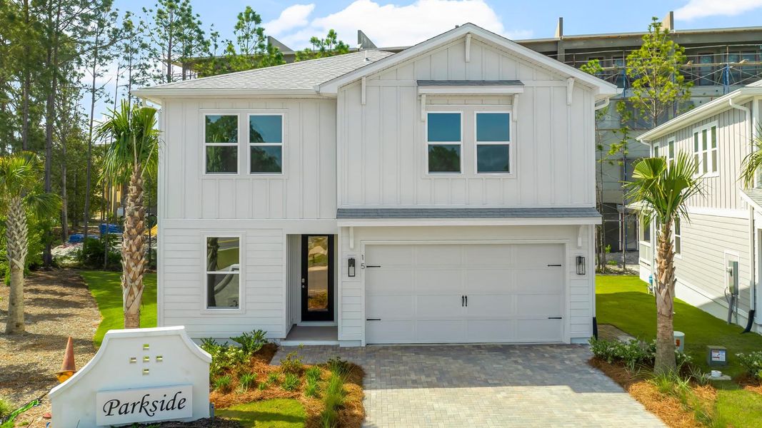 Front exterior of a home in the Parkside community, located in Santa Rosa Beach, FL (Image 16).