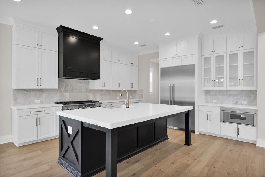 Furnished interior in a model home at Hidden Creek at SilverLeaf in St. Augustine (Image 34).