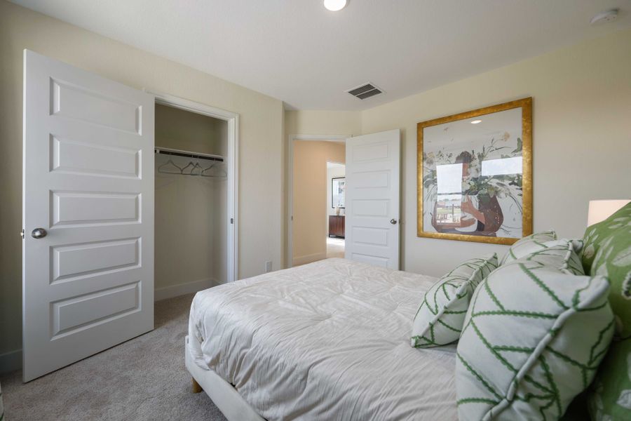 Alicante Model Home – Picasso Floorplan – Secondary Bedroom Alicante Model Home – Picasso Floorplan – Secondary Bedroom