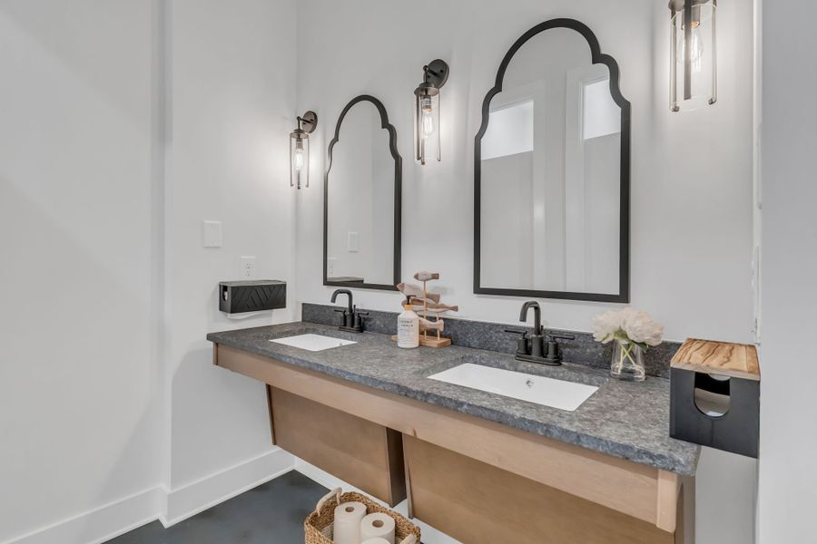 Furnished interior in a model home at Anderson Park in Hendersonville (Image 56).