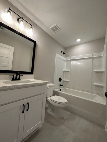 Furnished interior in a model home at Polk Place in Moreland (Image 21).