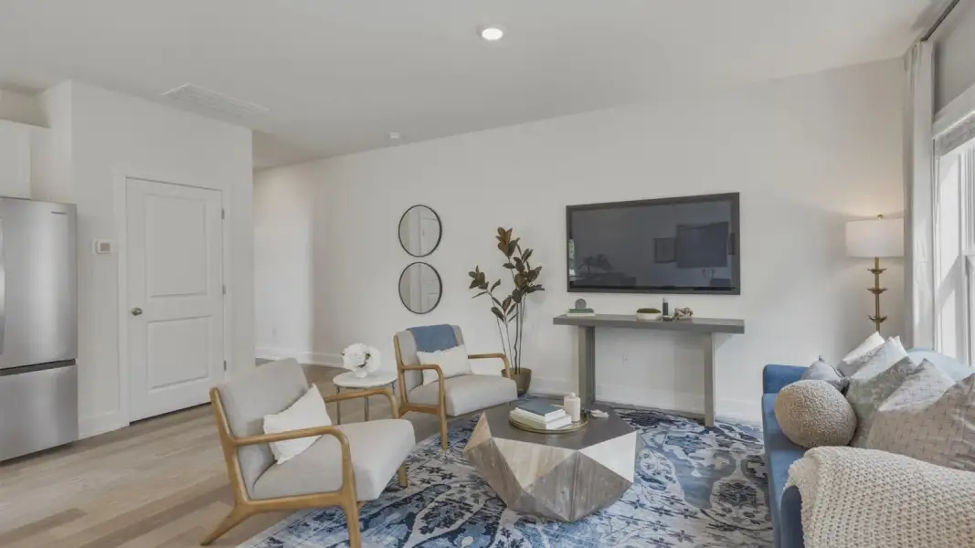 Furnished interior in a model home at Oak Vista in Knoxville (Image 13).