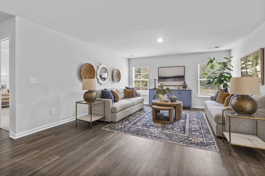 Furnished interior in a model home at Select Homesites Rincon in Rincon (Image 12).