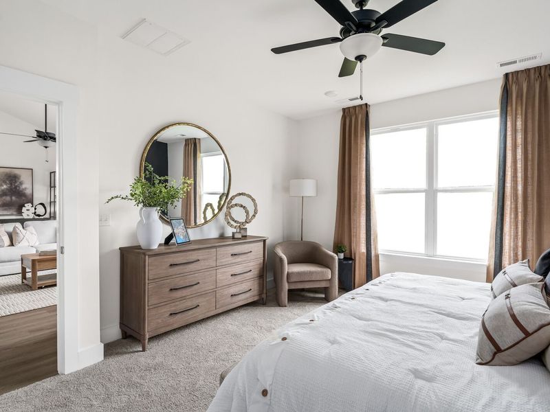 Furnished interior in a model home at Woods Crossing in Gallatin (Image 21).