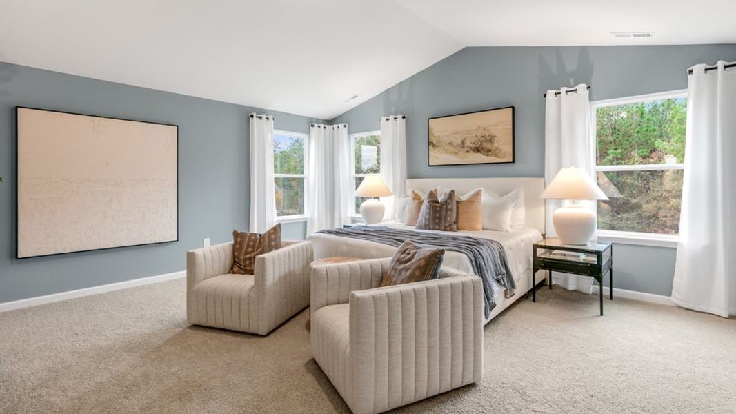 Furnished interior in a model home at Mason Ridge in Spring Lake (Image 24).