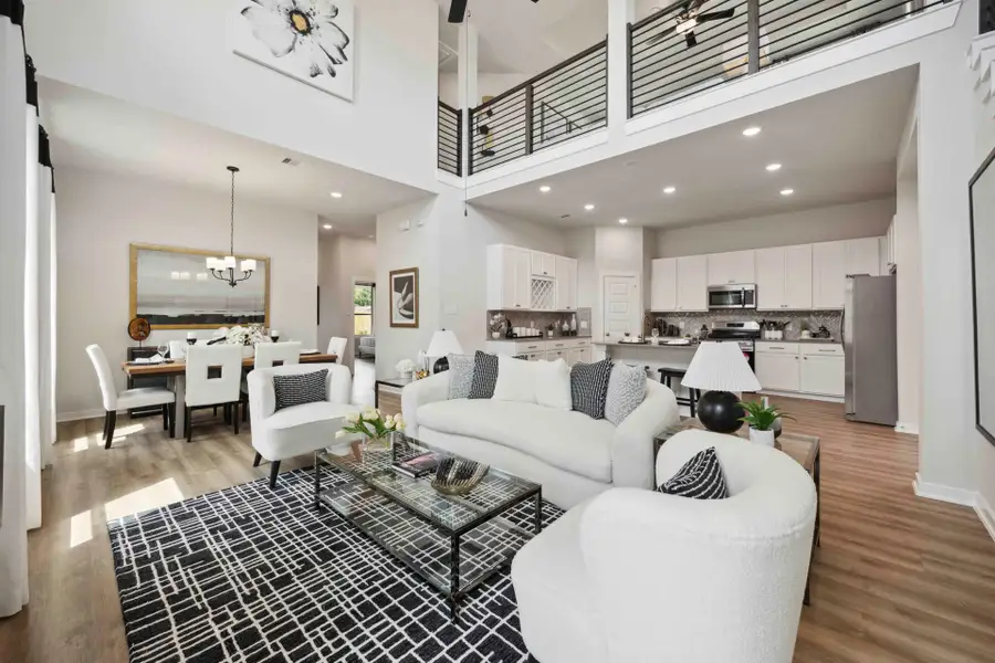 Lexington Heights Model Home - Family Room