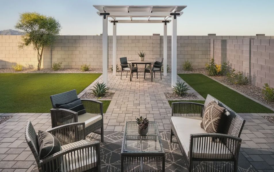 Exterior details of a home in Destination at Gateway, Mesa (Image 5).