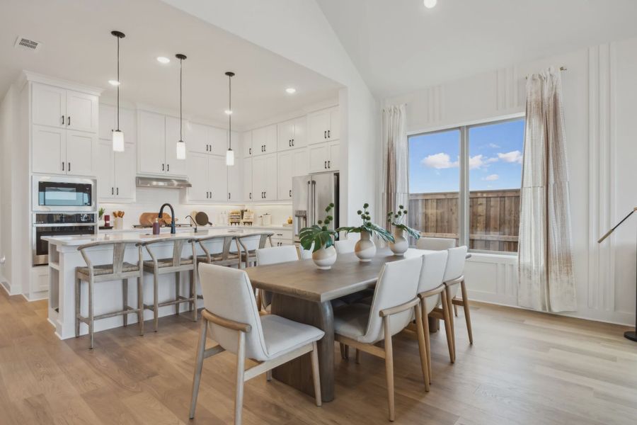 Furnished interior in a model home at Talia in Mesquite (Image 6).