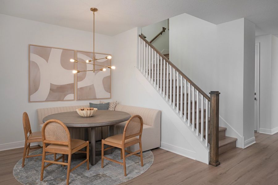 Furnished interior in a model home at Berry Bay in Wimauma (Image 4).