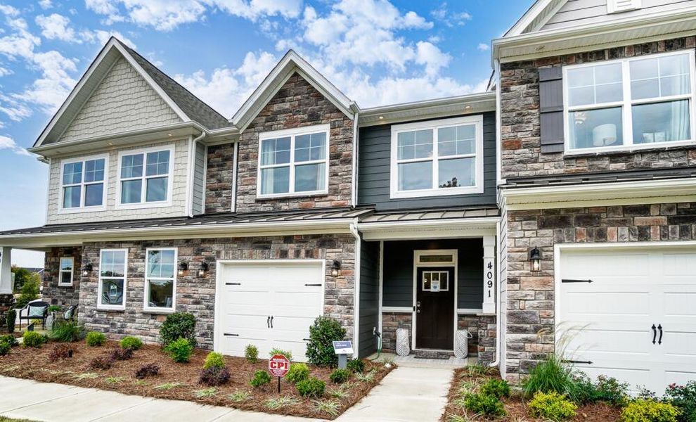Front exterior of a home in the Pineview Glen Townhomes community, located in Durham, NC (Image 9). Front exterior of a home in the Pineview Glen Townhomes community, located in Durham, NC (Image 9).