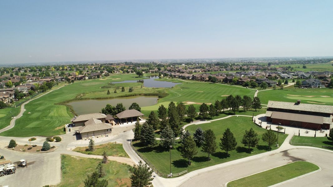 Aerial view of the Vernazza community in Windsor, CO, showing layout and nearby surroundings (Image 16).