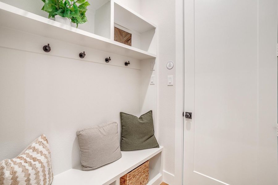 Furnished interior in a model home at Aster Park in McKinney (Image 6).