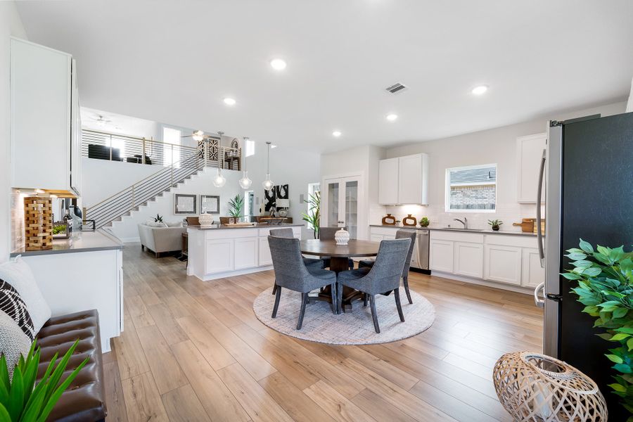 Furnished interior in a model home at Glen Oaks in Magnolia (Image 21). Furnished interior in a model home at Glen Oaks in Magnolia (Image 21).