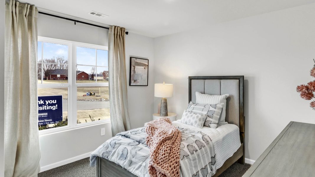 Furnished interior in a model home at Bailey Park in Fayetteville (Image 4). Furnished interior in a model home at Bailey Park in Fayetteville (Image 4).