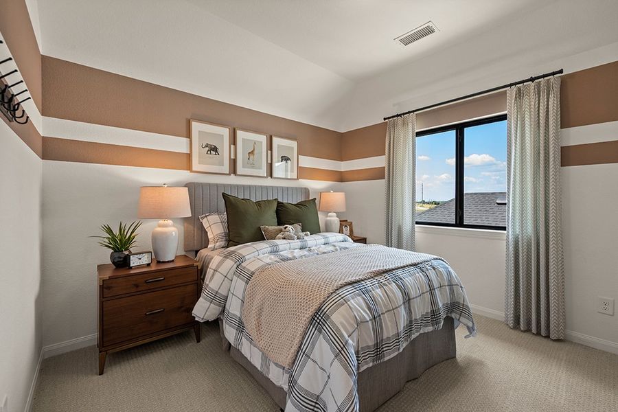 Furnished interior in a model home at Park Hills in Rockwall (Image 13). Furnished interior in a model home at Park Hills in Rockwall (Image 13).