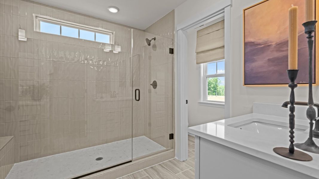 Furnished interior in a model home at Provisions at Courtland in Sanford (Image 21).