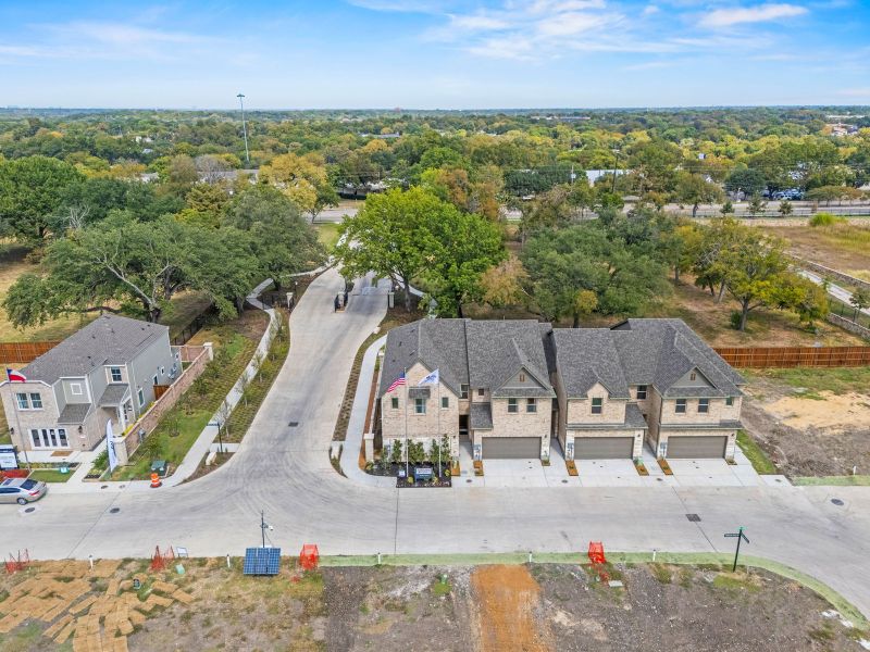 Front exterior of a home in the Sereno Oaks community, located in Dallas, TX (Image 40).