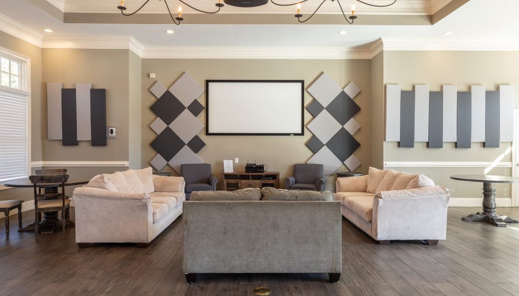 Furnished interior in a model home at Traditions of Braselton in Jefferson (Image 35).