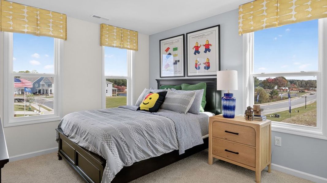 Furnished interior in a model home at The Manors at Martin Farms in Aberdeen (Image 13).