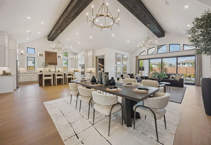 Plan 6029 Model Dining Room - 3 of 10