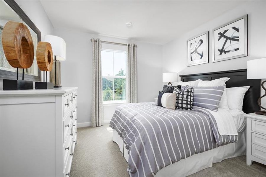 Furnished interior in a model home at Mountain View in Thompson's Station (Image 5).