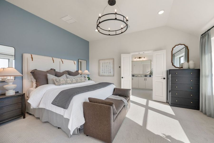 Furnished interior in a model home at Clearview Ranch in Royse City (Image 17). Furnished interior in a model home at Clearview Ranch in Royse City (Image 17).