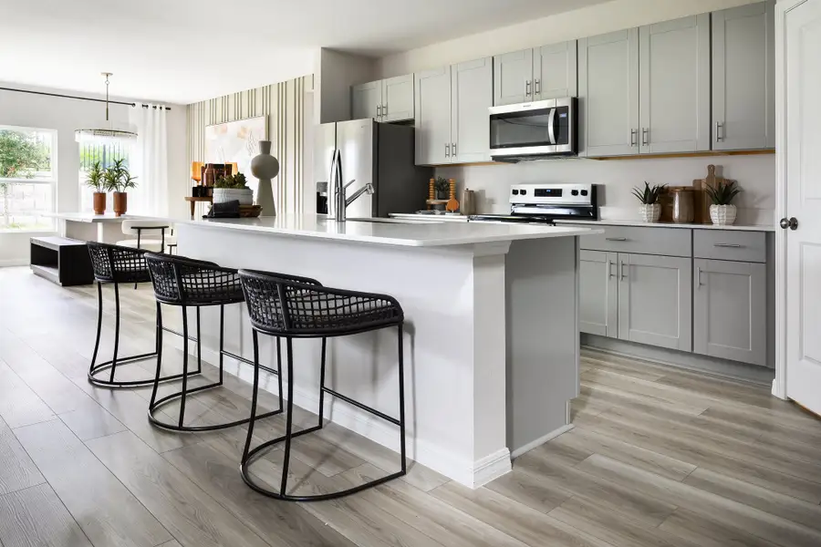 Furnished interior in a model home at Wynnstone in Davenport (Image 3). Furnished interior in a model home at Wynnstone in Davenport (Image 3).