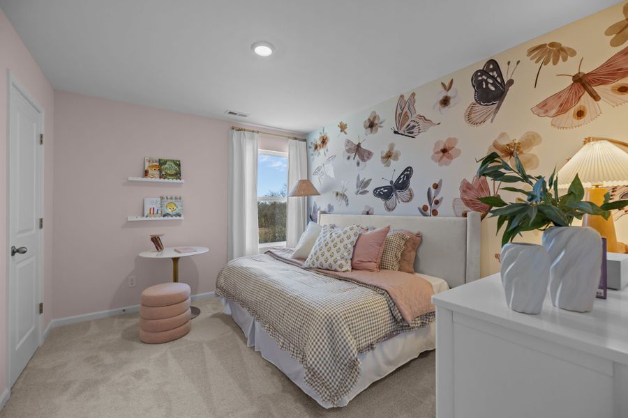 Furnished interior in a model home at Richburg Meadows in Richburg (Image 20).