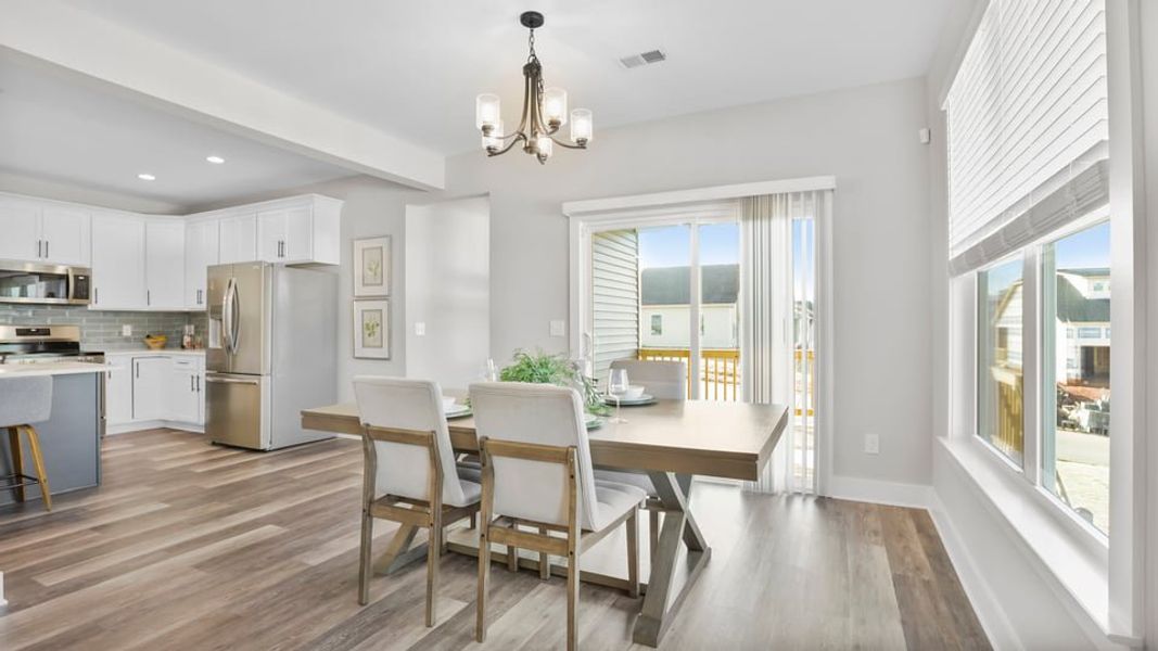 Furnished interior in a model home at Shadowood in Seneca (Image 22).