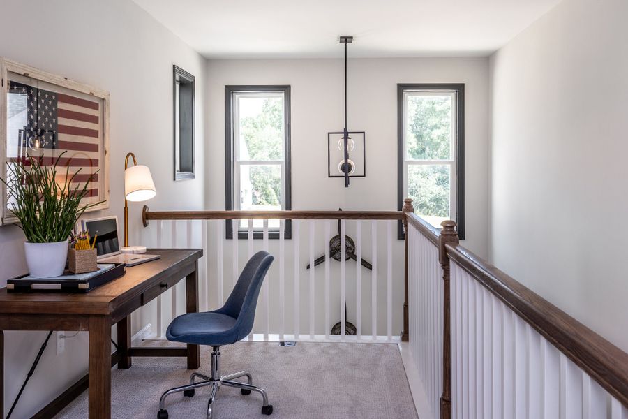 Furnished interior in a model home at Legacy Lakes in Aberdeen (Image 33).