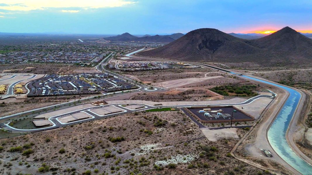 Site preparation and early development at The Buttes at Mystic in Peoria, AZ (Image 16). Site preparation and early development at The Buttes at Mystic in Peoria, AZ (Image 16).