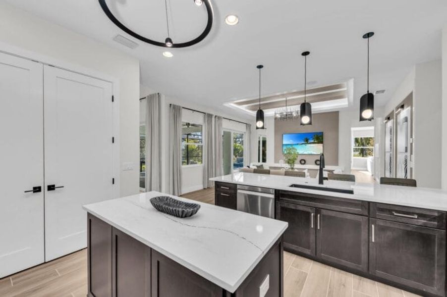 Furnished interior in a model home at Artisan at Watercolor Place in Bradenton (Image 64).