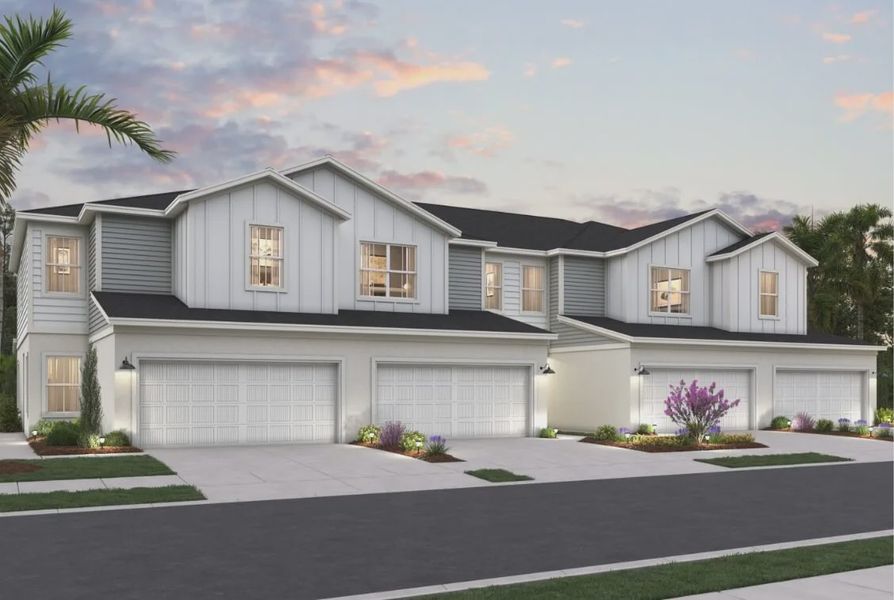 Front exterior of a home in the Waterset community, located in Apollo Beach, FL (Image 43). Front exterior of a home in the Waterset community, located in Apollo Beach, FL (Image 43).