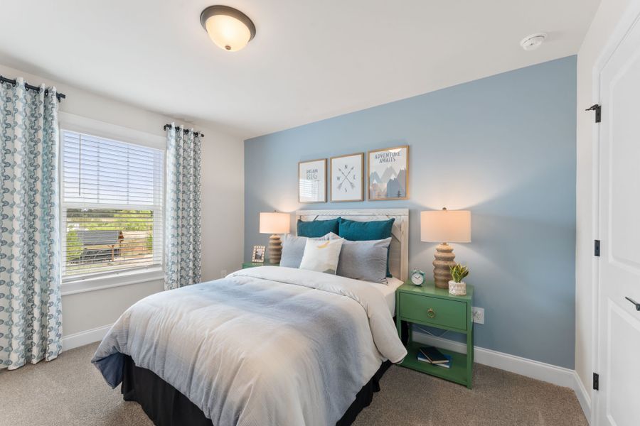 Furnished interior in a model home at River Pointe in Monroe (Image 18). Furnished interior in a model home at River Pointe in Monroe (Image 18).