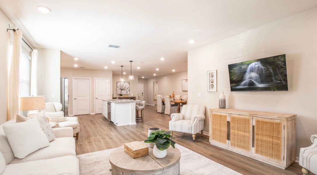 Furnished interior in a model home at Palm Coast in Palm Coast (Image 23).