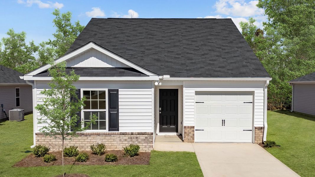 Front exterior of a home in the Butterfield community, located in Kinston, NC (Image 4).