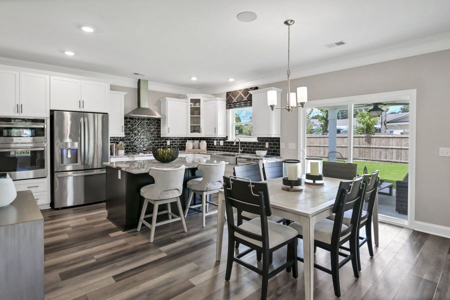 Furnished interior in a model home at Hadleigh Park in Lexington (Image 17). Furnished interior in a model home at Hadleigh Park in Lexington (Image 17).