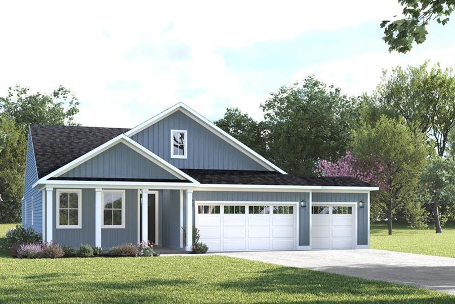 More space to spread out, scenic views to enjoy and a 3-car garage for life's extras. More space to spread out, scenic views to enjoy and a 3-car garage for life's extras.